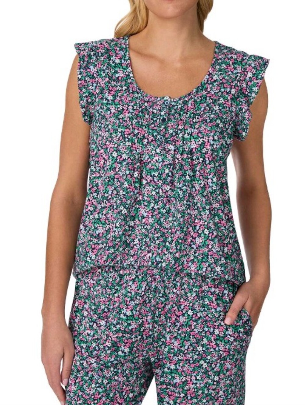 Draper James 2 Piece Pajama Set Floral Women's XL NWT